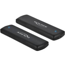 DeLock Ekstern Lagringspakning USB 3.2 (Gen 2) M.2 NVMe Card > I lager, forväntat leveransdatum hos dig 02-12-2022